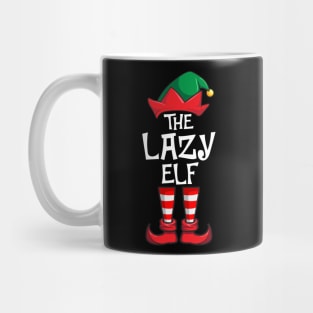 Lazy Elf Matching Family Christmas Mug